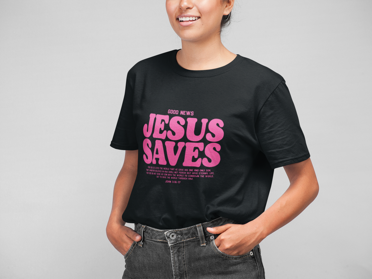 Jesus Saves Tee