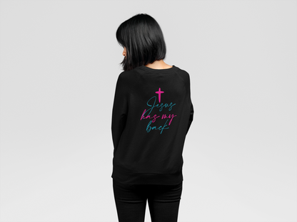 Jesus has my Back Crewneck Sweatshirt