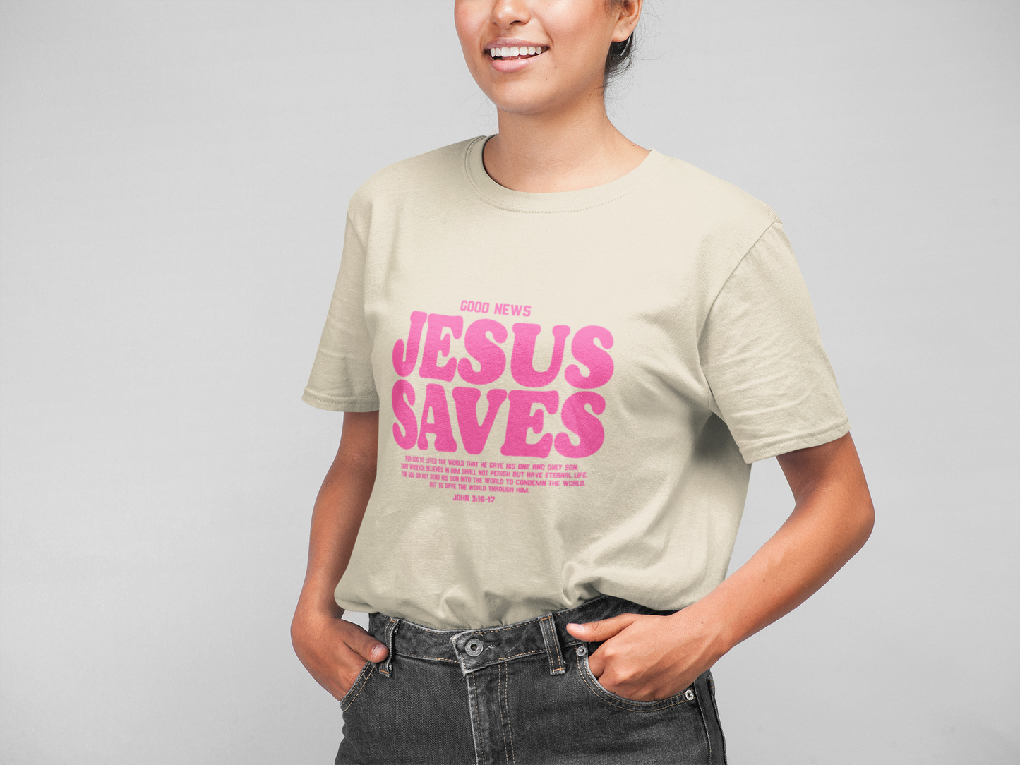 Jesus Saves Tee