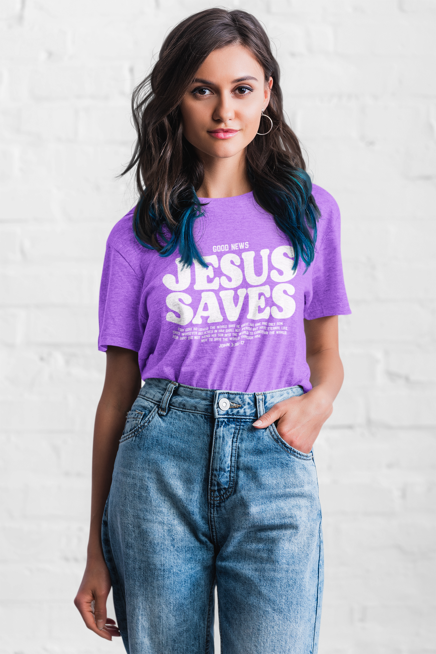 Jesus Saves Tee