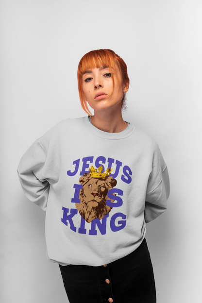 Jesus is King Crewneck