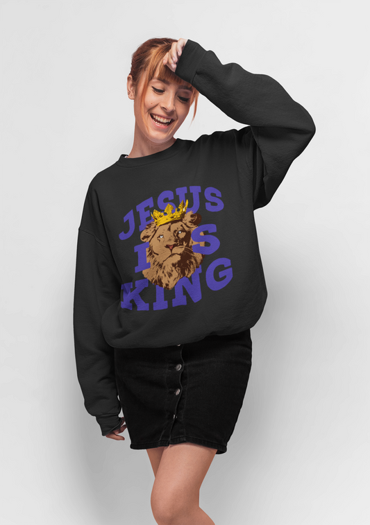 Jesus is King Crewneck
