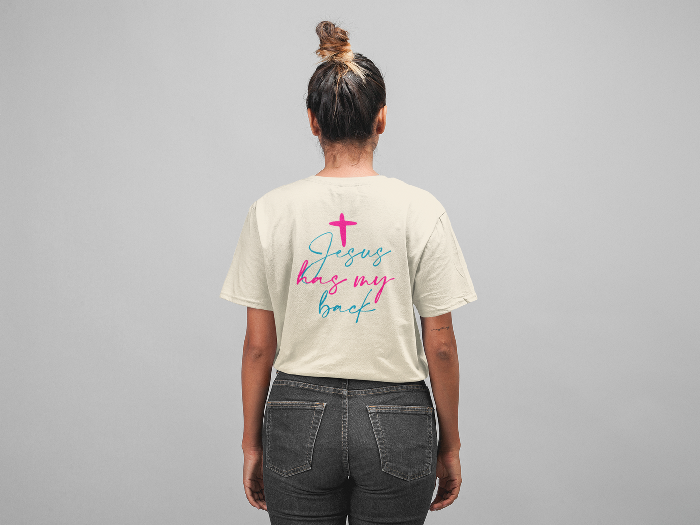 Jesus Has My Back Tee