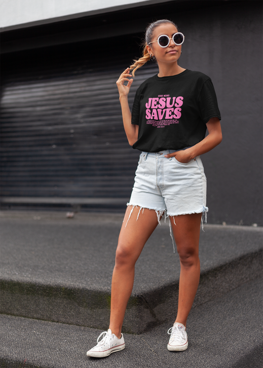 Jesus Saves Tee